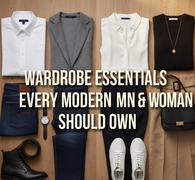 Wardrobe Essentials Every Modern Man & Woman Should Own Wardrobe Essentials Every Modern Man & Woman Should Own