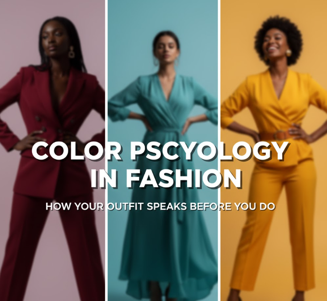 Color Psychology in Fashion — How Your Outfit Speaks Before You Do Color Psychology in Fashion — How Your Outfit Speaks Before You Do