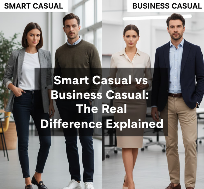 Smart Casual vs Business Casual: The Real Difference Explained Smart Casual vs Business Casual: The Real Difference Explained