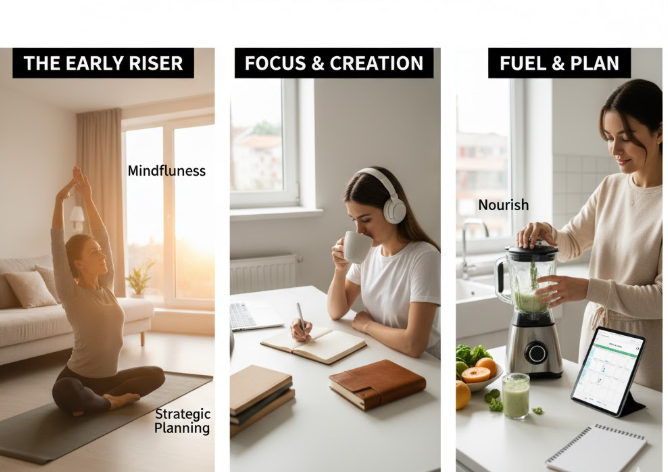 Morning Routines of Highly Productive People (and How to Create Yours)